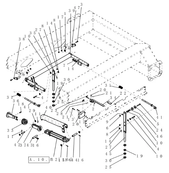 87500855 - Гидравлический цилин