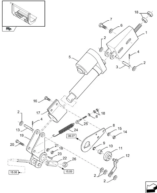 87484056 - актуатор